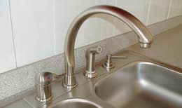 Stylish Delta kitchen faucet